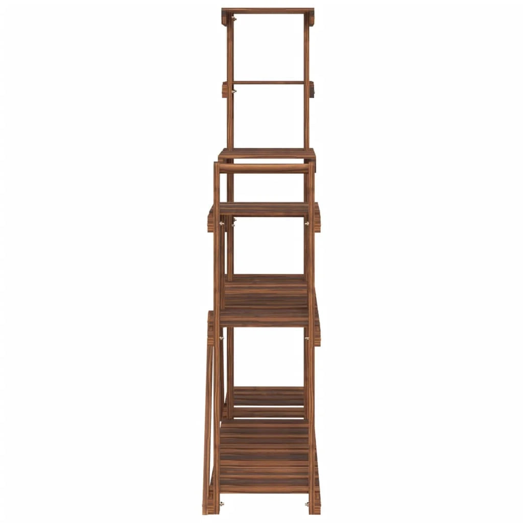 Portafiori/portapiante 110 x 25 x 111 cm legno massello di abete marrone 02_0045197