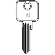 CHIAVE PIATTA CISA CS84 SILCA - OTTONE NICHELATO- 5 pezzi