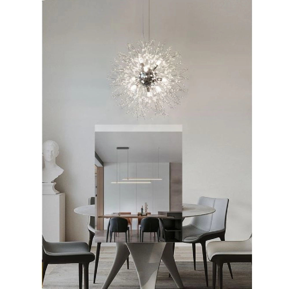 Trade Shop - Lampadario Moderno Plafoniera Fuochi D'artificio Lampada A Sospensione G9 Lp-32 -