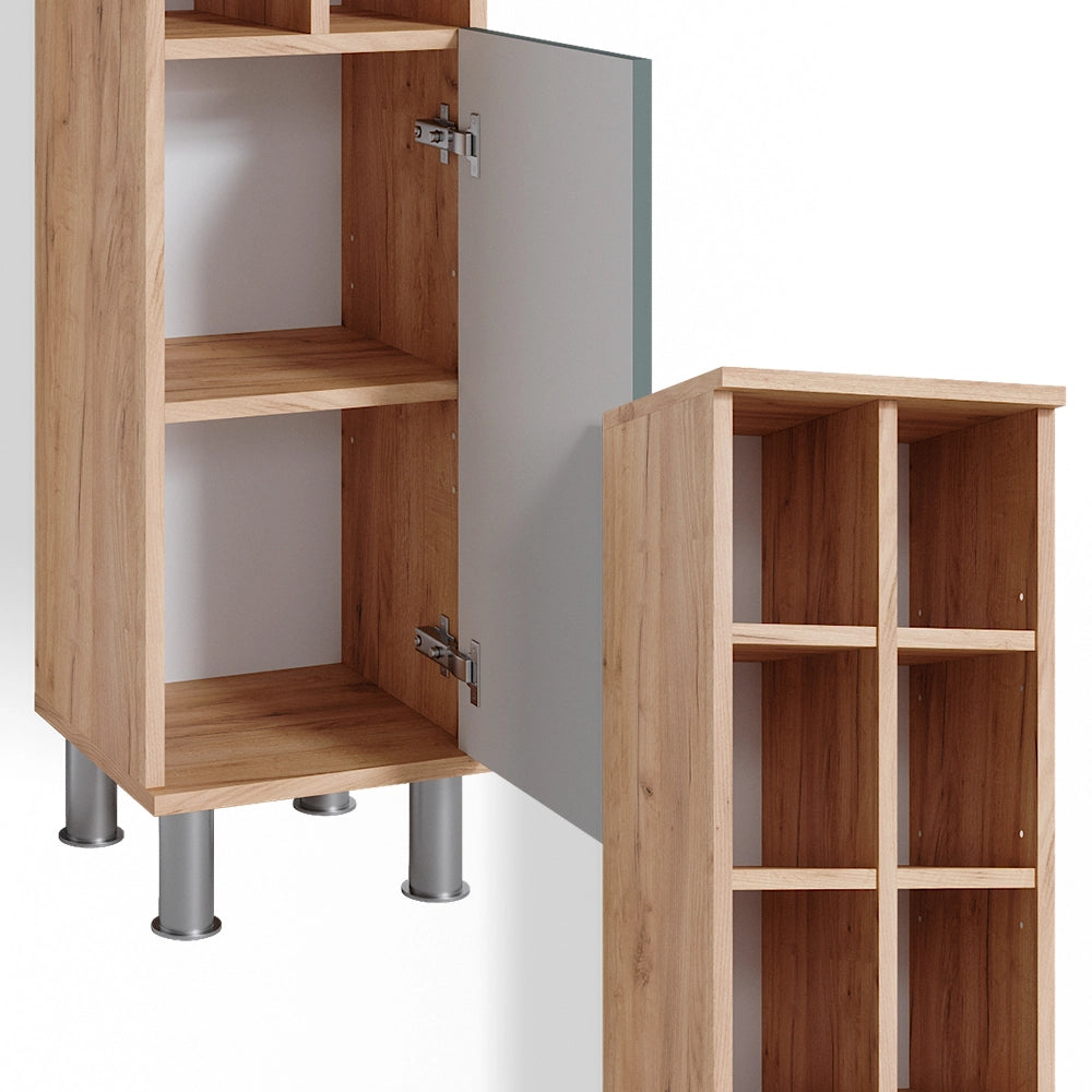 Mobiletto bagno Fynn Verde 30 x 130.6 cm porta grande Vicco