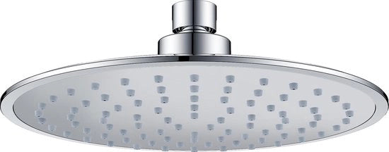 Doccia a getto assorbente in ABS - Sezione 20cm - Cromo/Grigio