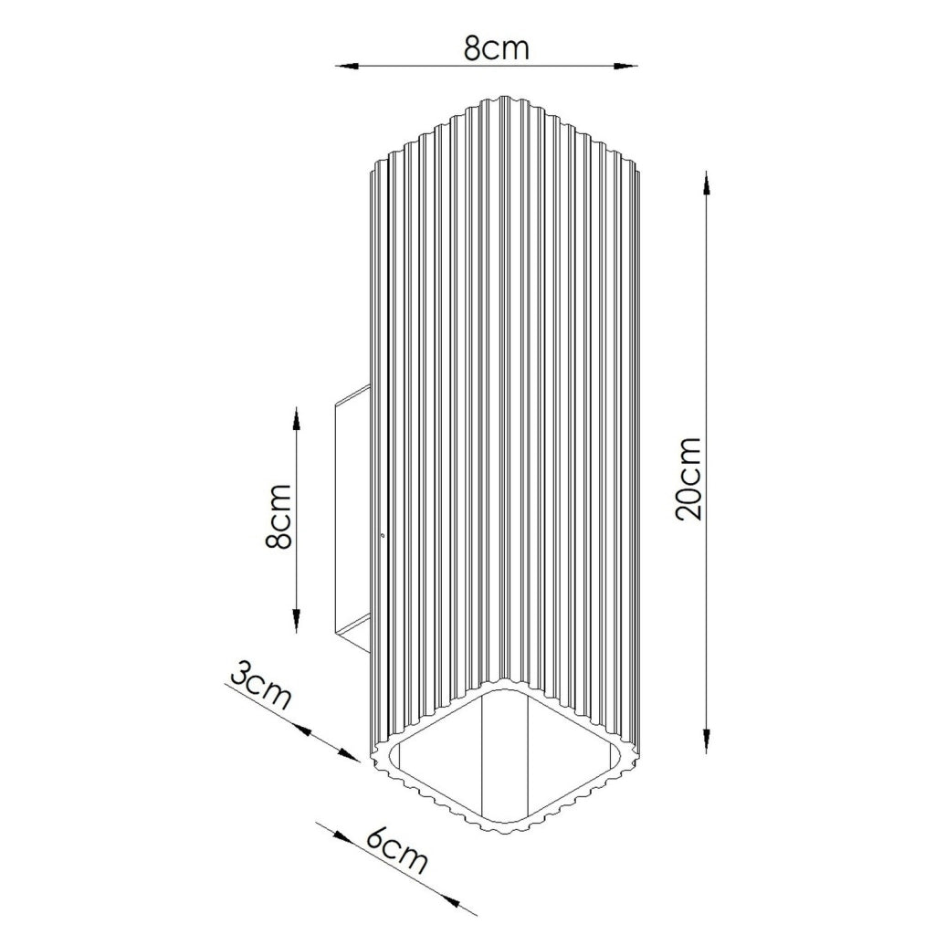 Applique RAYO 20 verde salvia