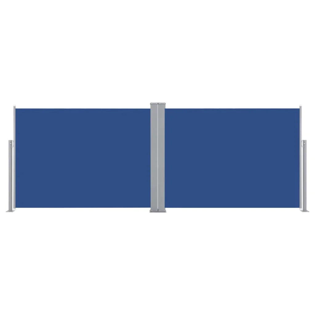 Tenda da sole laterale retrattile 100 x 1000 cm blu 02_0007127