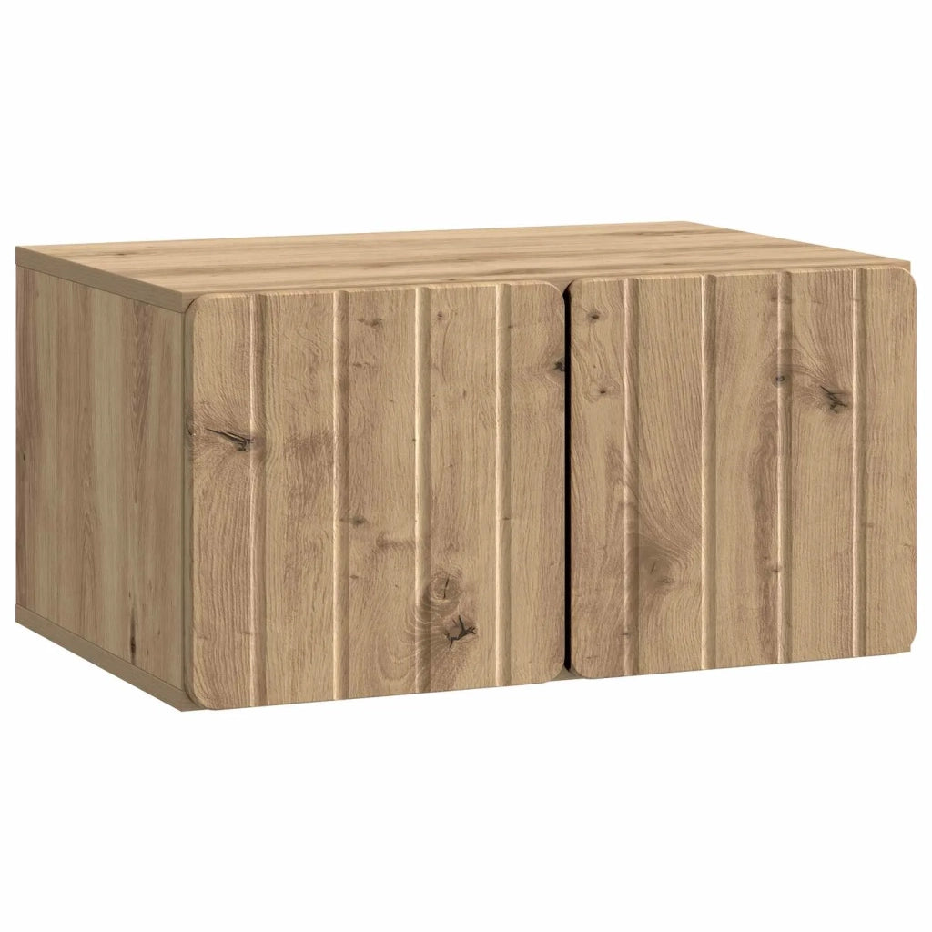 Mobile Porta TV da Muro Rovere Artigianale 59,5 x 41 x 30 cm 898344
