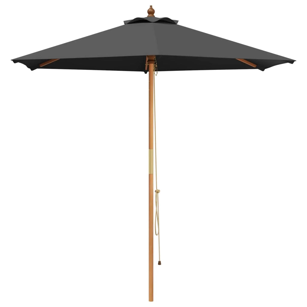 Set da pranzo da esterno con ombrellone 8 pz 3438543