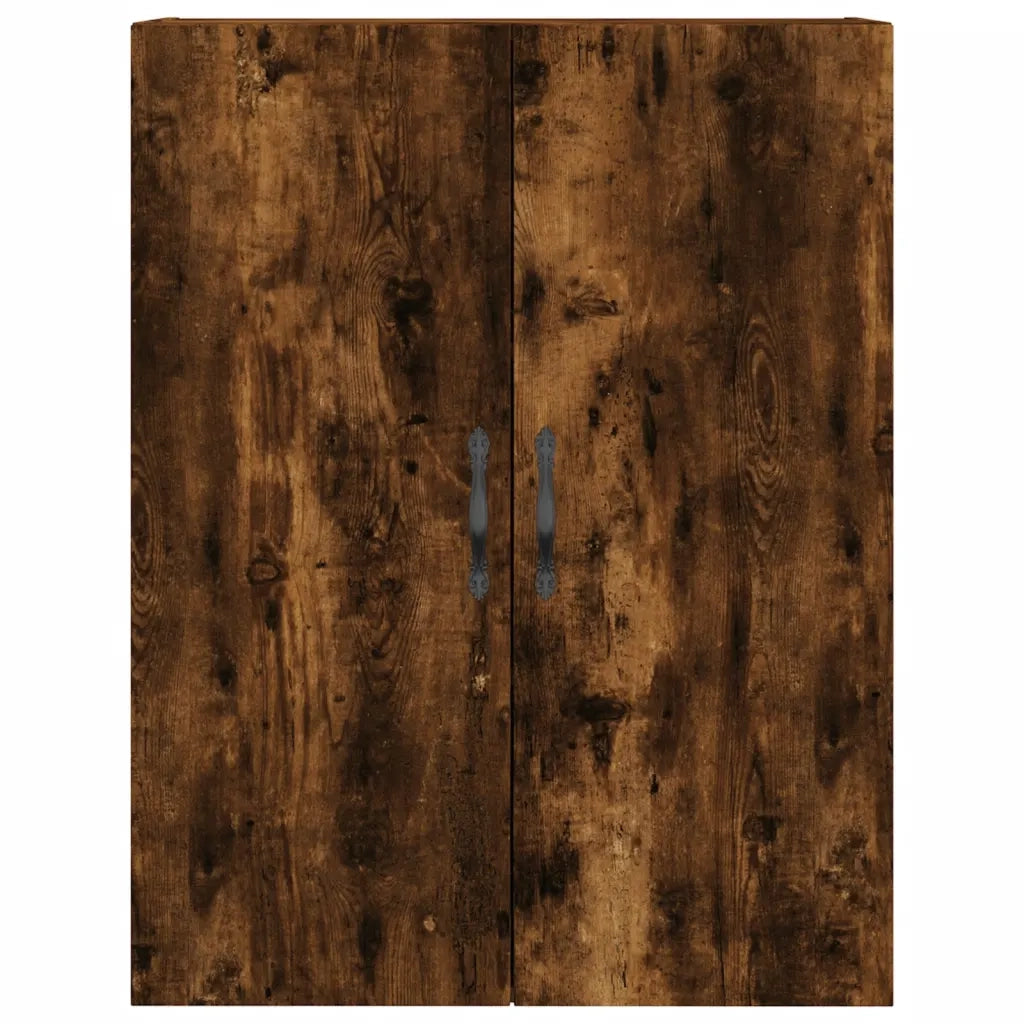 Credenza-Buffet-Armadio da cucina Rovere Fumo  69,5x34x180 cm in Legno Multistrato 672581