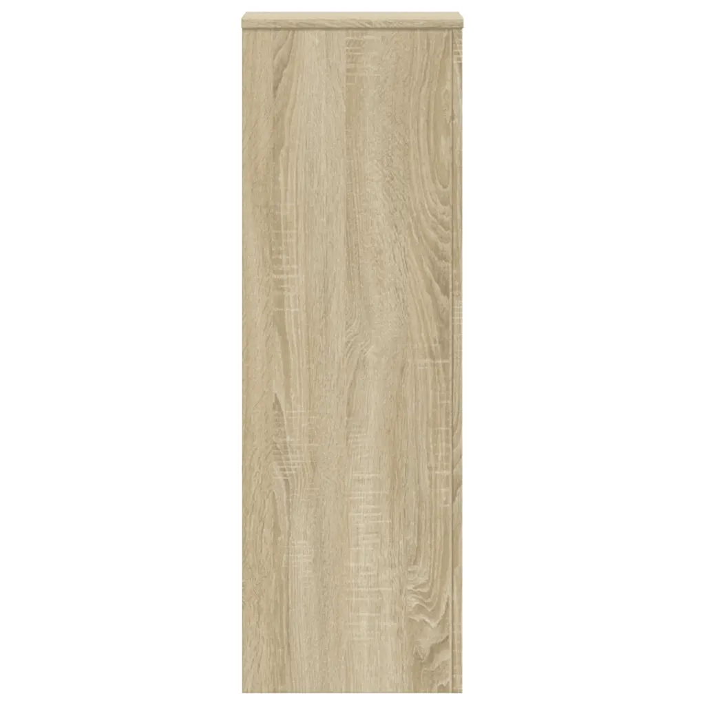 Supporti per Piante 2 pz Rovere Sonoma 33x33x100 cm Multistrato