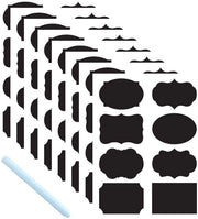 Etichette Selfadesive - 64 pezzi - Impermeabili - Stickers per lavagna - Lavabili - Sostenibili - Vinyl - Plastica