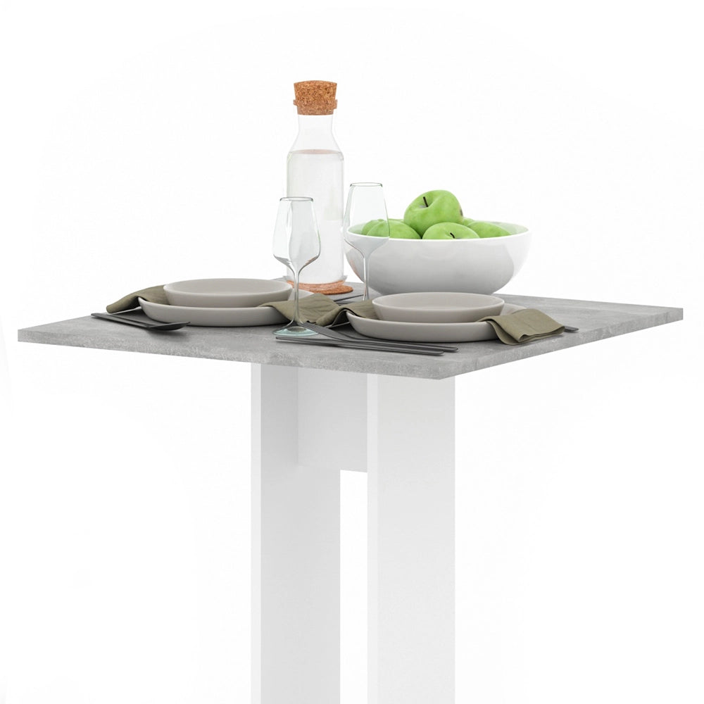 Vicco Tavolo da pranzo Calcestruzzo 65 x 65 cm