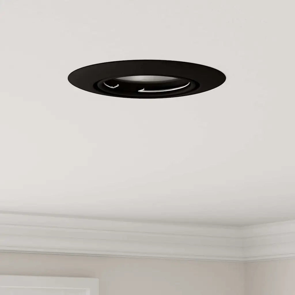 Spotlight 12 pz Nero 9 x 9 x 2.5 cm Metallo CFW5471506