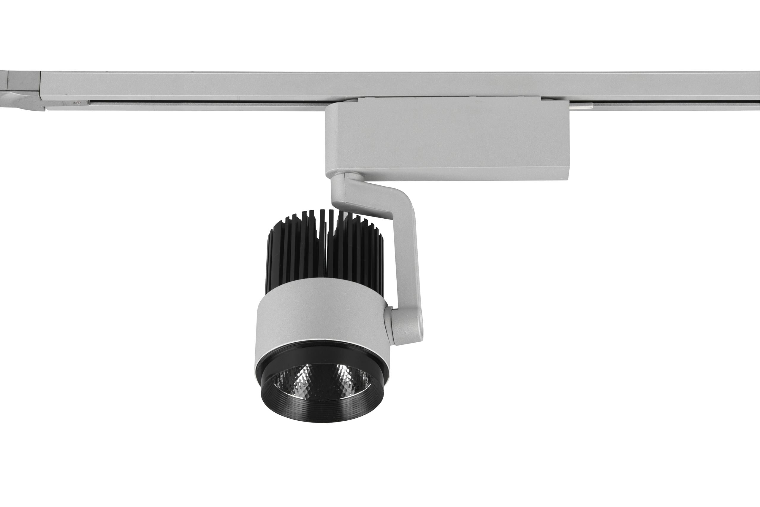 Faretto da Interno a led in Metallo Titanio