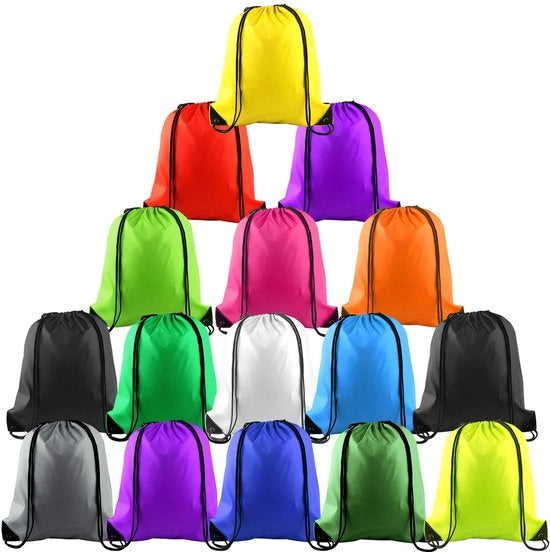 Borse da Sport 8 pezzi - Corda per la Sosta - Borse da Fitness - Viaggi - 39 x 34 cm - 210 denier poliestere - Borsa da Fitness