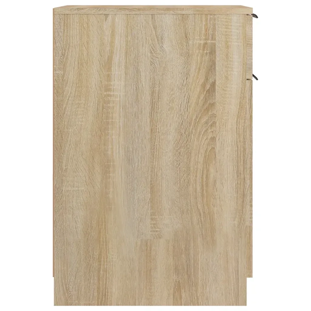 Armadietto da Scrivania Rovere Sonoma 33,5x50x75 cm Legno 811505