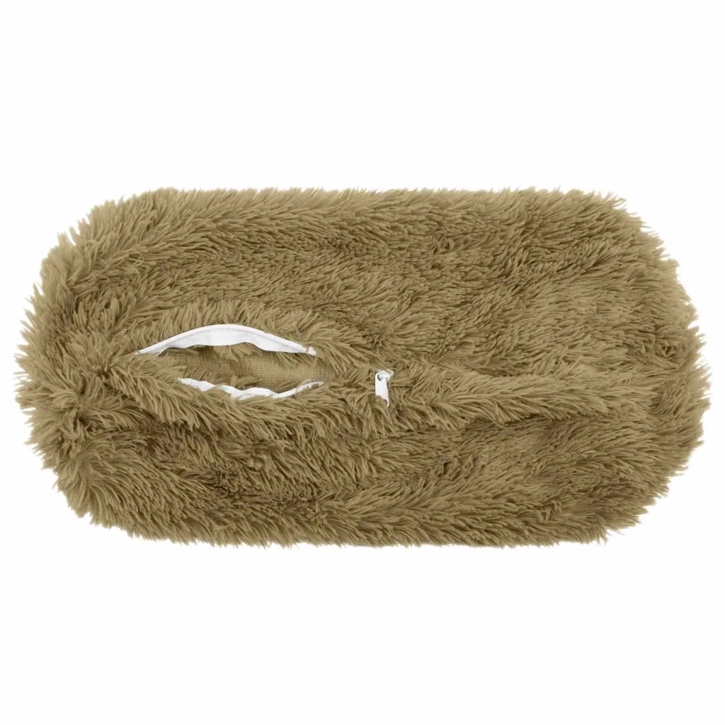 Federa 6 pcs HEERLEN Verde chiaro Ø 15 x 40 cm Fleece PV 923396