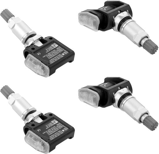 Set di sensori di pressione dei pneumatici per auto - TPMS - Adatto per BMW 1, 3, 5 serie - Sensori di ricambio - 4 pezzi