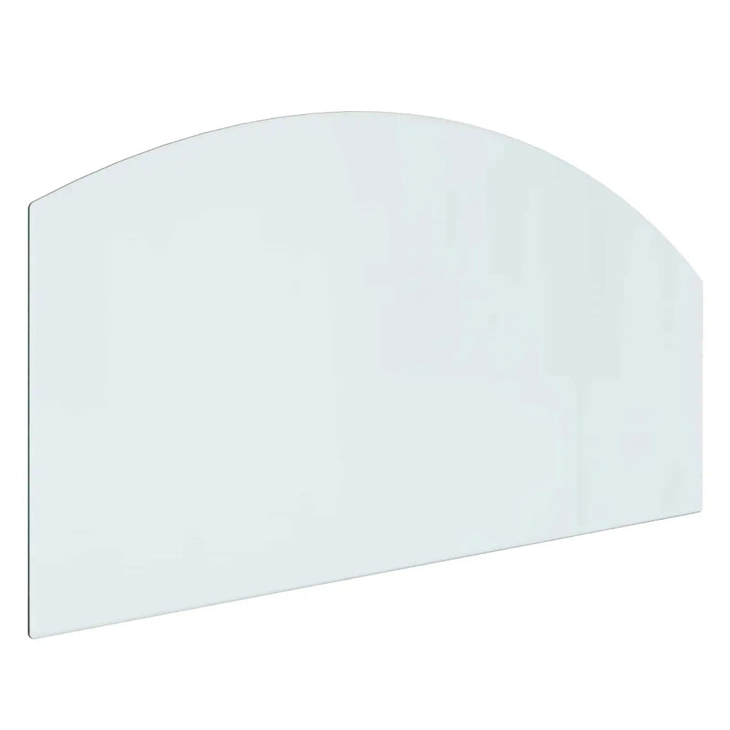 Piastra in vetro per camino Trasparente 100 x 50 cm Vetro 353882