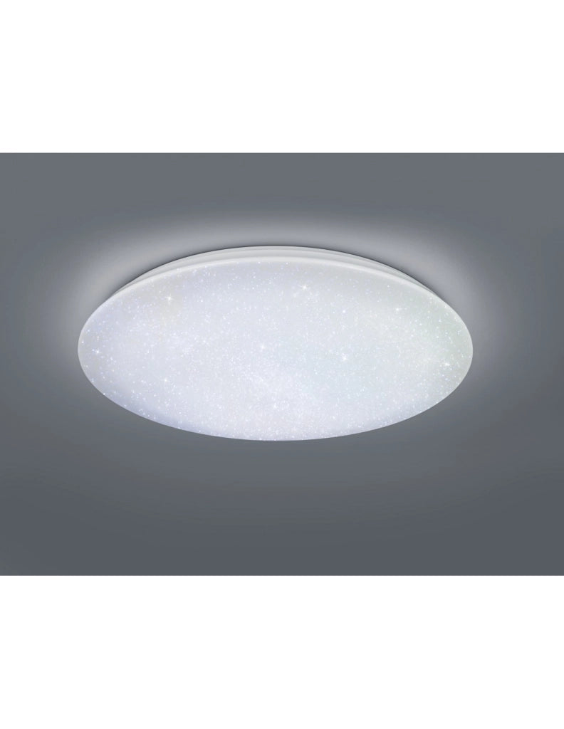 Plafoniera Rotonda Led Molteplici Funzioni Nagano Effetto Stelle Trio Lighting