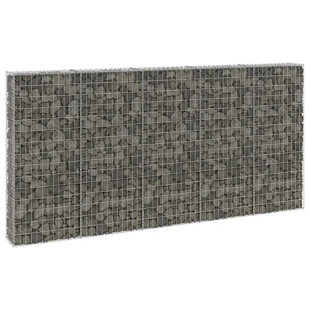 Gabbione con Copertura in Acciaio Zincato 300x30x150 cm cod mxl 6592