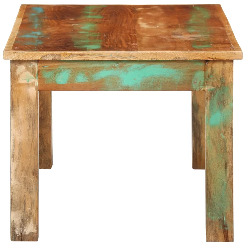 Tavolino da salotto | Tavolino da caff¨¨ | Tavolino da Soggiorno 100x55x45 cm in Legno Massello di Recupero
