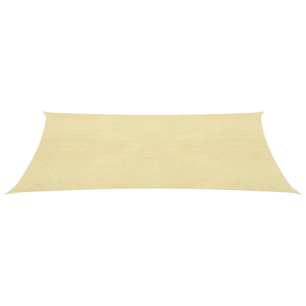 Vela ombreggiante/ombrellone 160 g/m² beige 3 x 6 m HDPE 02_0008975