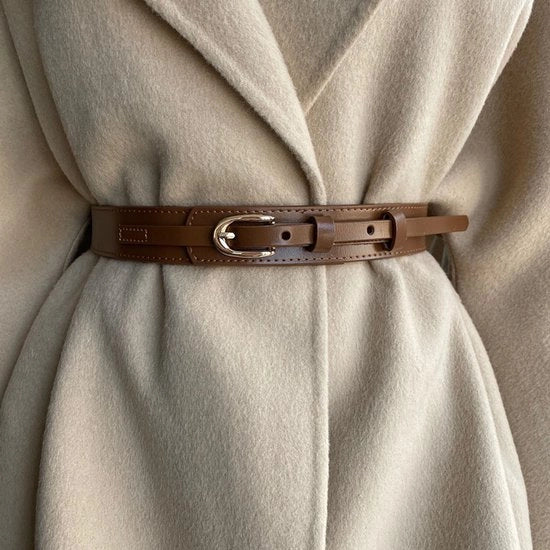 Riem per donne, moda casual, cintura stretta per jeans, giacche, pantaloni e gonne, cinturino con chiusura a gancio