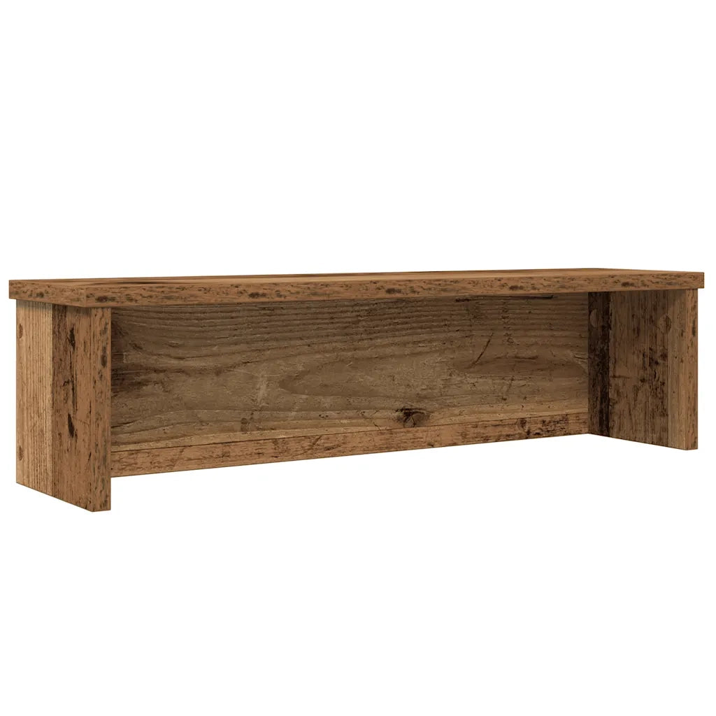 Scaffali da Cucina Impilabili 2 pz Legno Vecchio 60x15x16 cm 860514