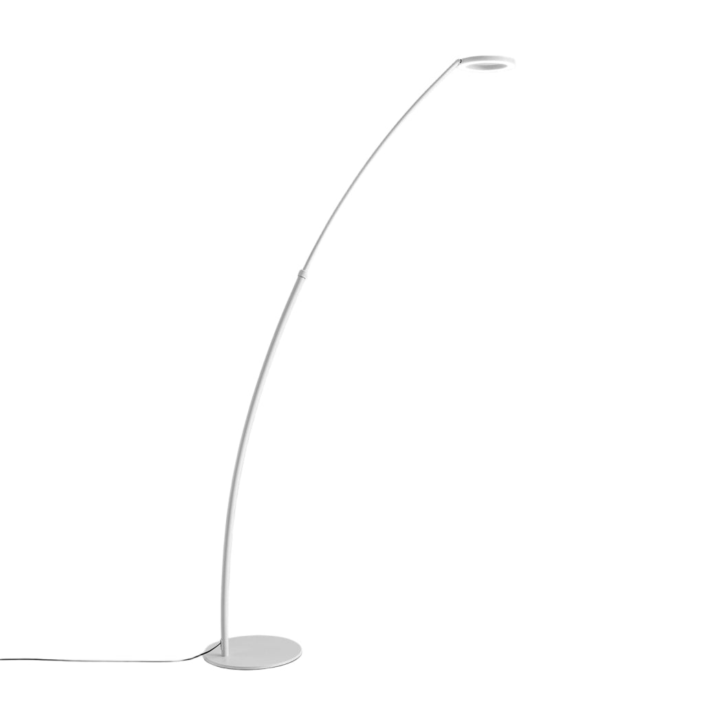 Lampada da terra GPIB30 Bianco Opaco 25W LED 1442lm 3000K Dimmerabile Push _ Gealuce