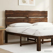 Testiera con bordo vivo ROSTOCK Marrone Scuro 180 cm 903281