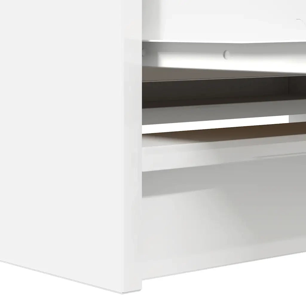 Mobile TV | Armadietto TV | Mobile Porta TV Bianco 80x35x54 cm in Legno Multistrato