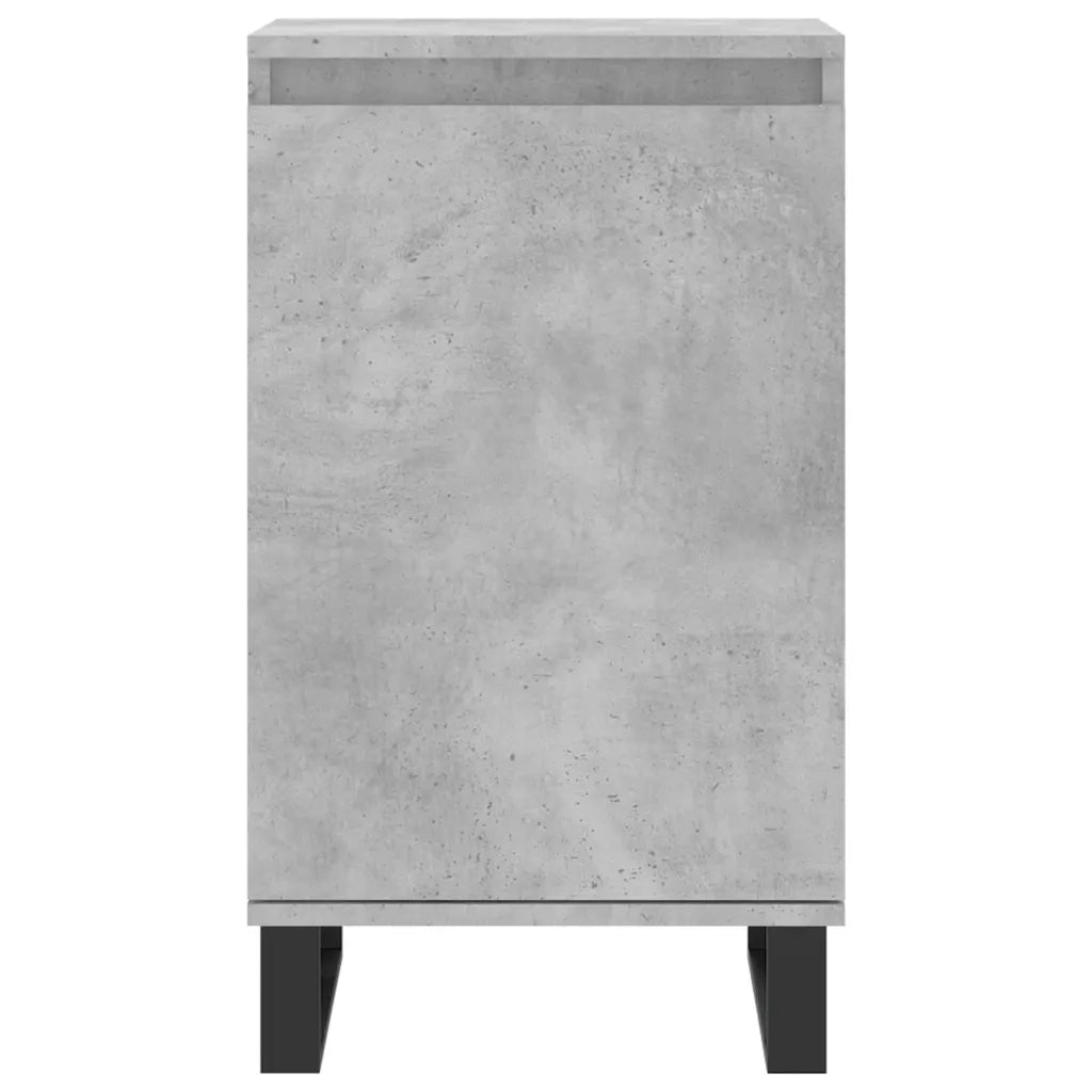 Credenze 2 pz Grigio Cemento 40x35x70 cm in Legno Multistrato 831077