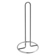 Portarotolo di carta assorbente KADAX, in acciaio, argento, per asciugamani da cucina, stabile, 31 cm