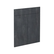 Vicco Frontale cucina Calcestruzzo nero 59.6 x 70.8 cm frontale del mobile per mobile base con cassetti
