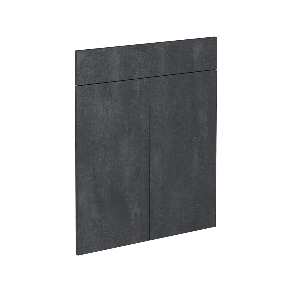 Vicco Frontale cucina Calcestruzzo nero 59.6 x 70.8 cm frontale del mobile per mobile base con cassetti