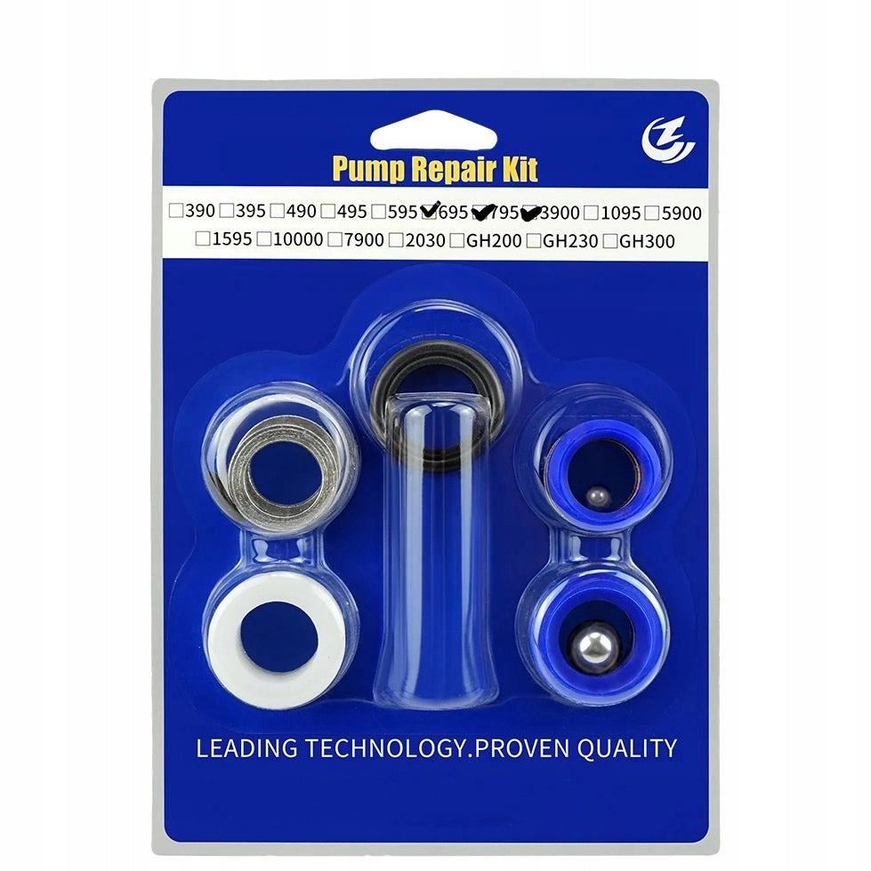 Set di Riparazione Pompa compatibile con Graco Ultra Max II 695/795, GMax, GMax II 3900 – Materiali di Alta Qualità