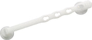 Blocco finestre per finestra aperta con maniglie, colore bianco