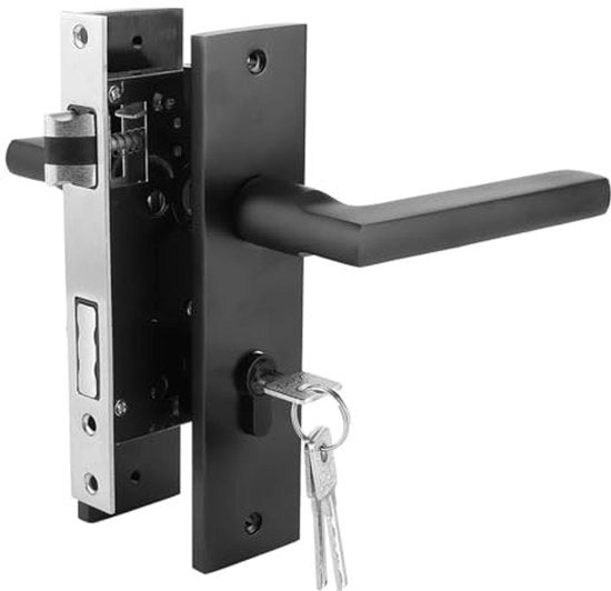 Deurslot interno per porte in legno - Cilindri - Deurslot con chiave - Deurslot per porte interne - Blocco con maniglia di rotazione - Design moderno