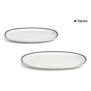 Tognana Piatto Ovale 26cm Azeta Bleu 7420
