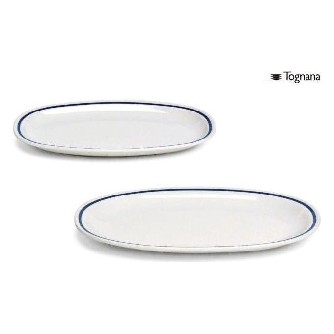 Tognana Piatto Ovale 26cm Azeta Bleu 7420