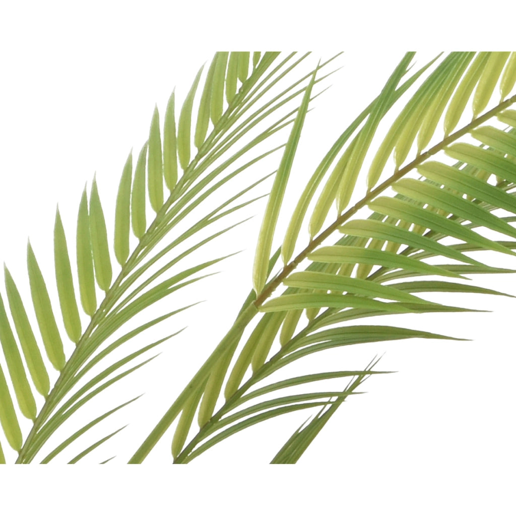 PALMA IN VASO D.80XH120CM VERDE IN PLASTICA.