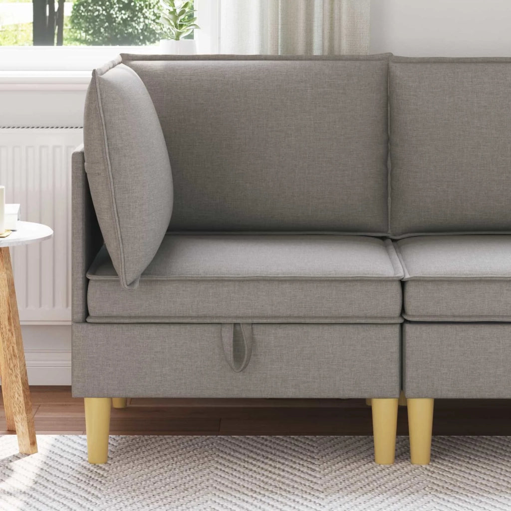 Divano | Divano da soggiorno | Sofa con Stoccaggio Tessuto
