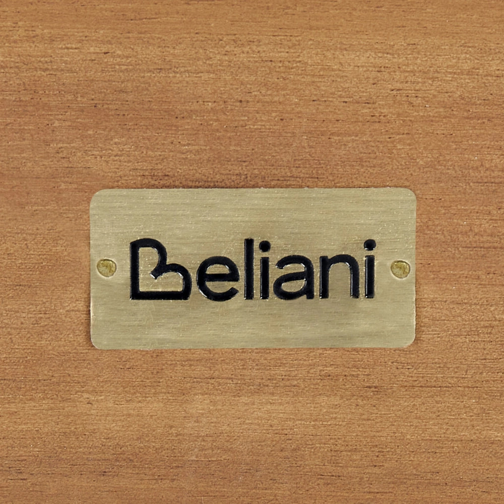 Tavolino da esterno in legno di acacia 70 x 70 cm piano a doghe moderno design naturale