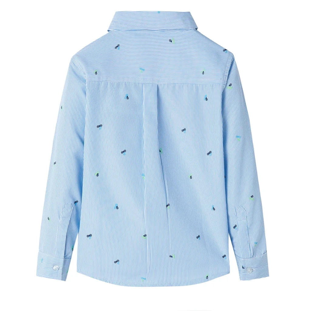 Camicia da Bambino Azzurra 92cod mxl 86576