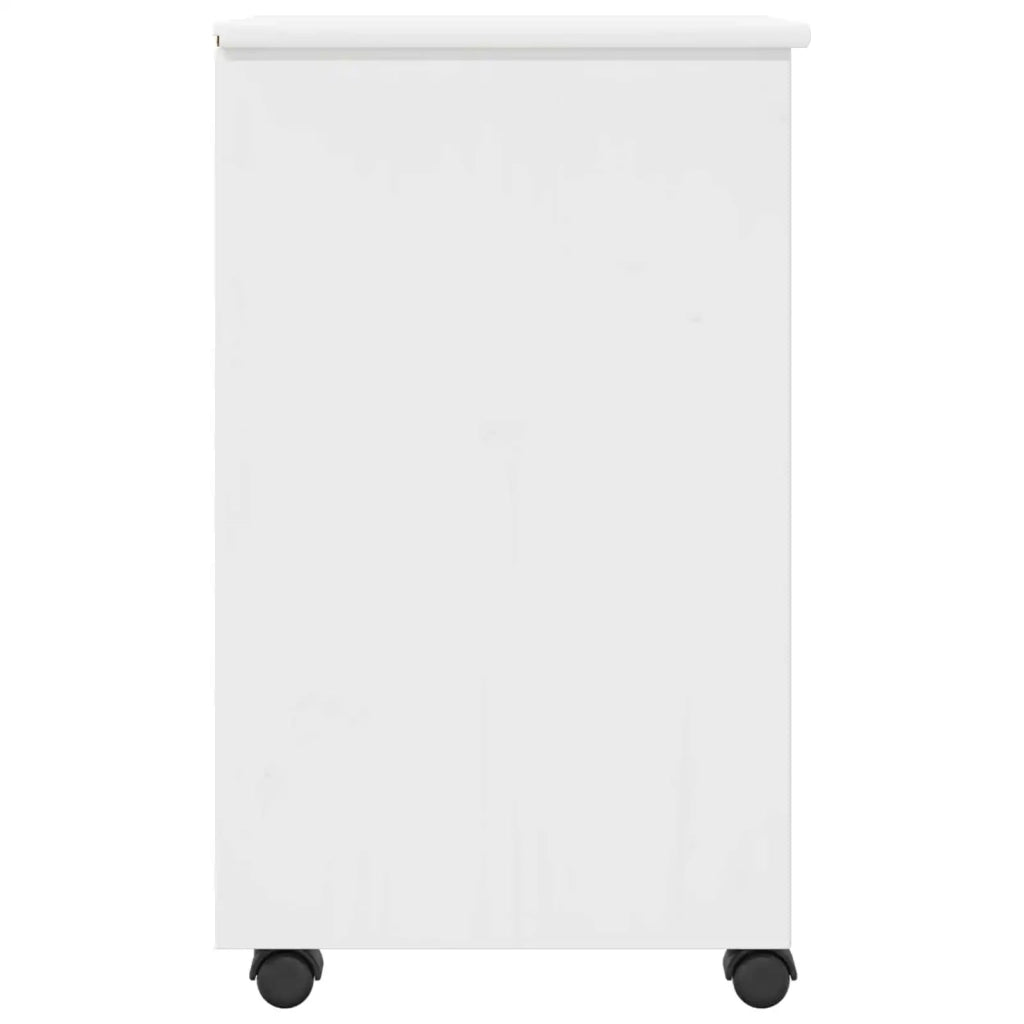 Mobile con Ruote Bianco 34 x 39 x 65,5 cm