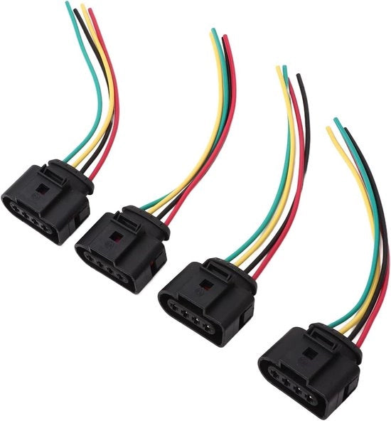Set di 4 Bobine di Collegamento per Riparazione del Cavo ABS per 5000 L5 A3 A4 A5 A6 A8 Q5 Q7 R8 RS4 RS6 S4 S5 S6 S8 TT L4.