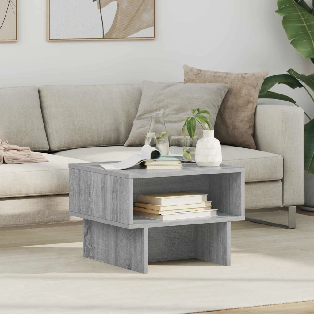 Tavolino da salotto Grigio Sonoma 48 x 46 x 35 cm