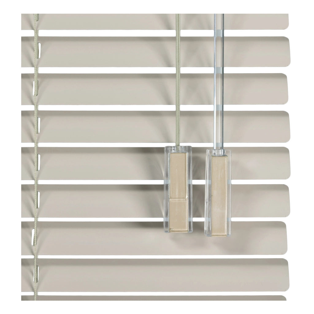 VIEWTEX Veneziana in alluminio  25mm sabbia  135 X 250cm - Made in Europe - 5 anni di garanzia
