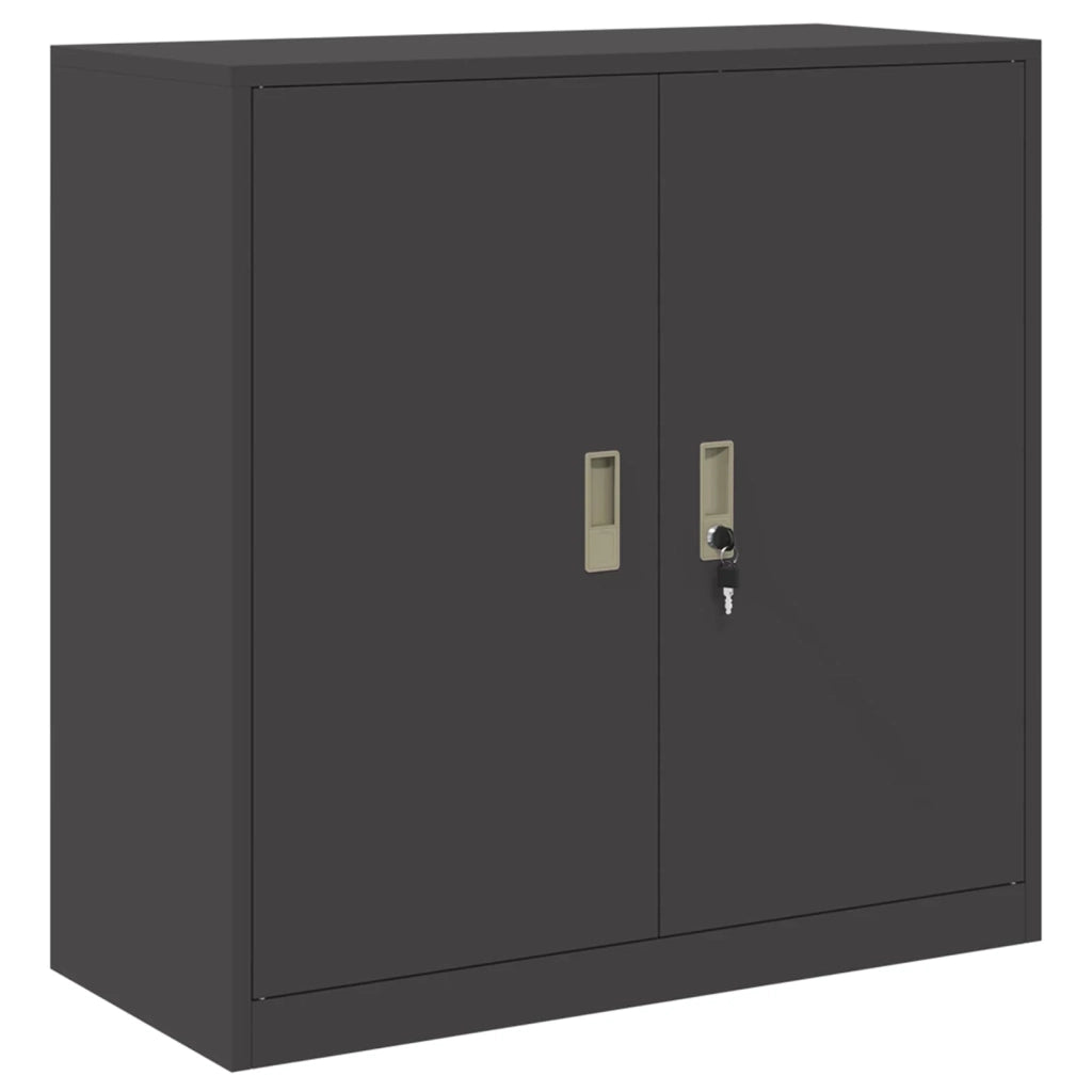 Armadio Nero 90 x 40 x 90 cm Acciaio CFW3784739