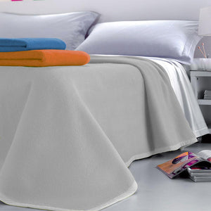 Coperta Misto Lana Singola 350gr Cober Jenny Grigio