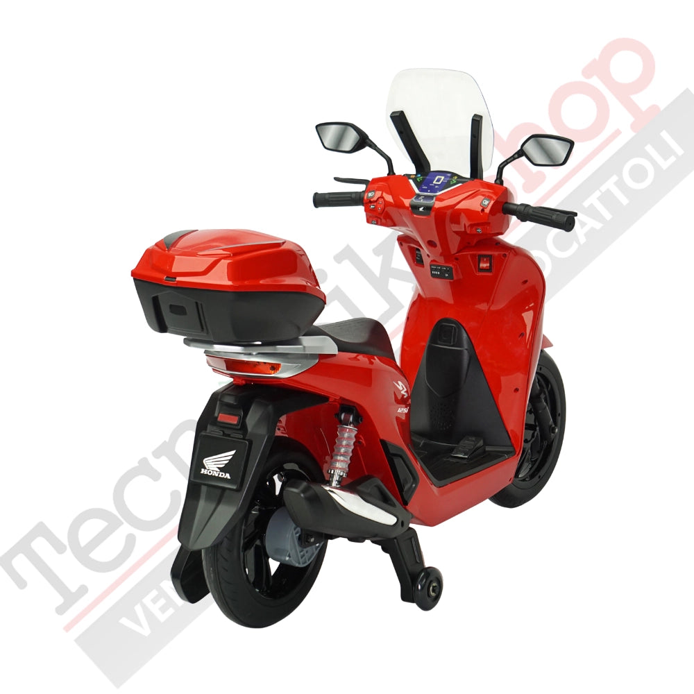 Moto Elettrica per Bambini Honda SH125 -Rosso