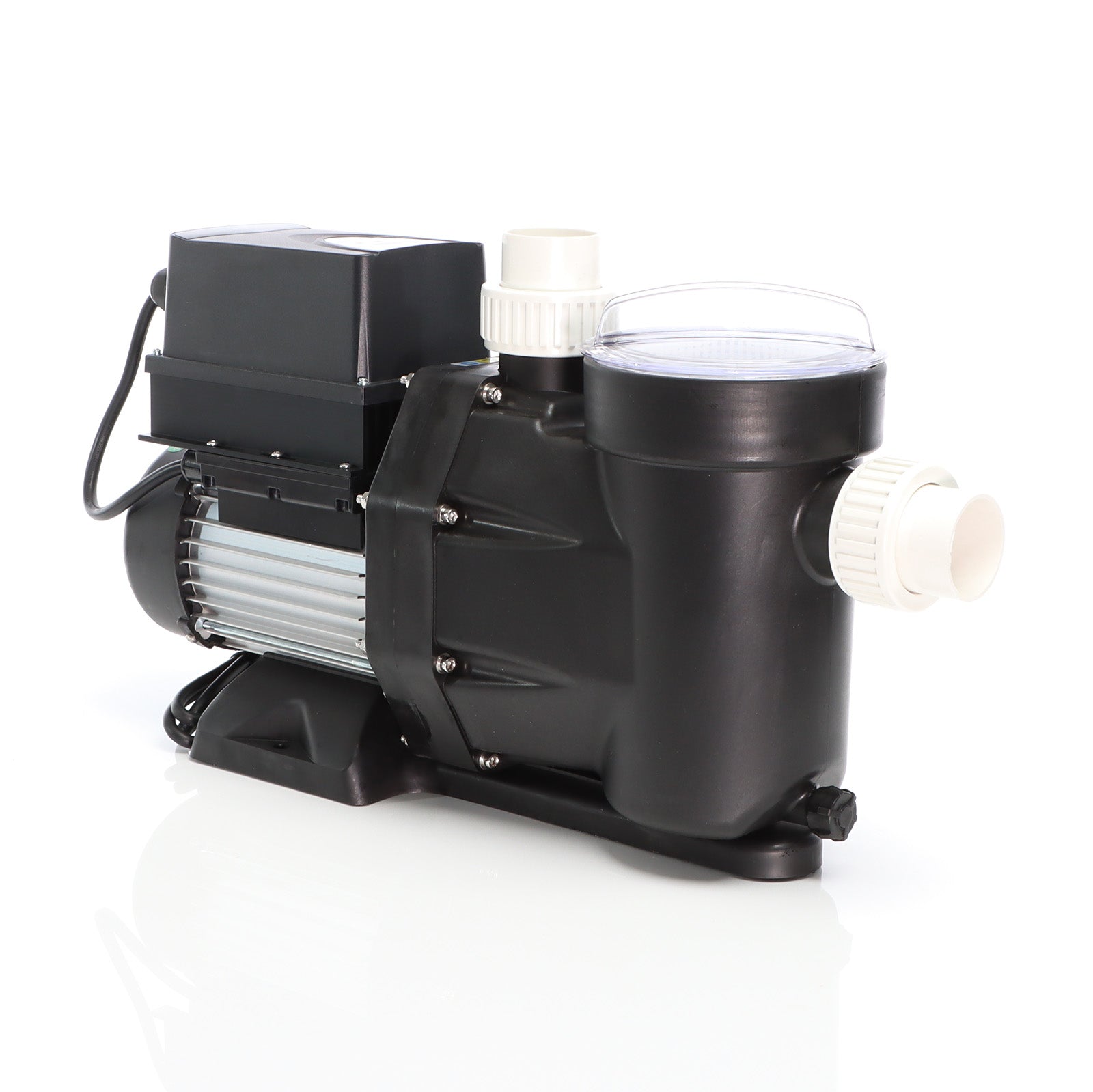 Pompa piscina per ricircolo con velocità regolabile 1500W 33600l/h 18m Pompa di circolazione